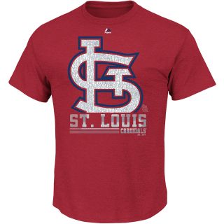 MAJESTIC ATHLETIC Mens St. Louis Cardinals 6th Inning Short Sleeve T Shirt  