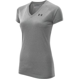 UNDER ARMOUR Womens UA Tech Short Sleeve V Neck T Shirt   Size Small, True