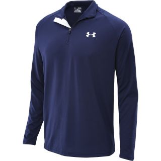 UNDER ARMOUR Mens UA Tech 1/4 Zip Long Sleeve Top   Size Large, Midnight