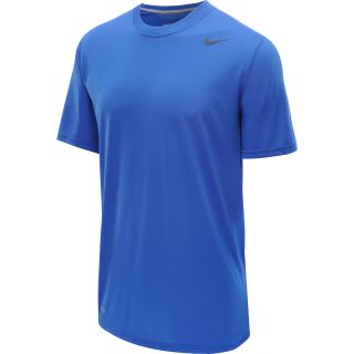 NIKE Mens Dri FIT Touch Short Sleeve T Shirt   Size Small, Game Royal/grey
