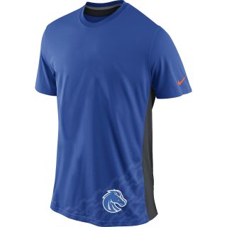 NIKE Mens Boise State Broncos Speed Legend Short Sleeve T Shirt   Size Small,
