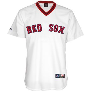MAJESTIC ATHLETIC Mens Boston Red Sox Ted Williams Home Cooperstown Replica