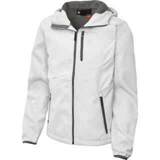 SPYDER Patsch Novelty Hoodie Softshell Jacket   Size Xl, White Cord