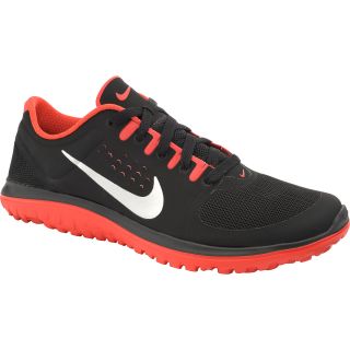 NIKE Mens FS Lite Run Running Shoes   Size 10, Black/red