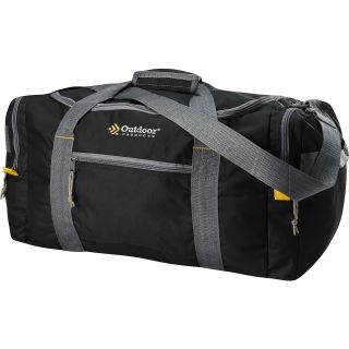 OUTDOOR Mountain Duffel Bag and Pouch   Medium   Size Small, Black