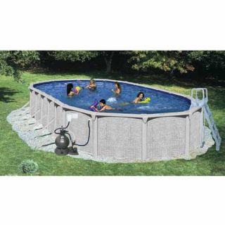 Heritage Pools 52 Complete Oval Pool Package   Size x (301552)