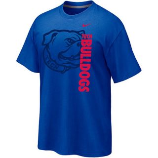 NIKE Mens Louisiana Tech Bulldogs Spring 2013 Classic Short Sleeve T Shirt  