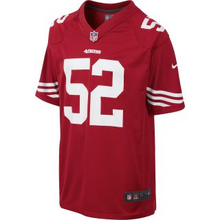 NIKE Youth San Francisco 49ers Patrick Willis Game Team Color Jersey   Size