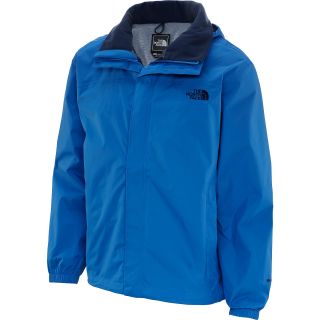 THE NORTH FACE Mens Resolve Rain Jacket   Size Small, Drummer Blue