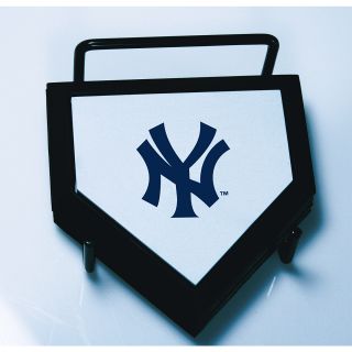 Schutt New York Yankees Home Plate Coaster 4 Piece Set Features Team Logo on
