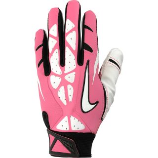 NIKE Adult Vapor Jet 2.0 Football Gloves   Size Small, Pink