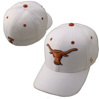 Zephyr Texas Longhorns DHS Hat   White   Size 7 5/8, Texas Longhorns