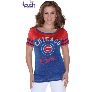 Touch By Alyssa Milano Womens Chicago Cubs Morgan Short Sleeve T Shirt   Size