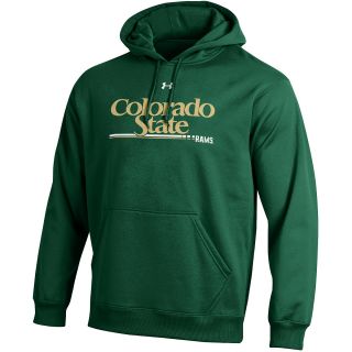 UNDER ARMOUR Mens Colorado State Rams Pullover Performance Hoody   Size Large,