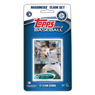 Topps 2012 Seattle Mariners Official Team Baseball Card Set of 17 Cards Blister