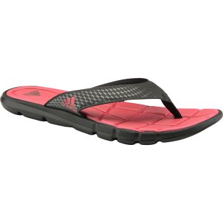 adidas Womens AdiPure 360 Thongs   Size 9, Pink Pow/black