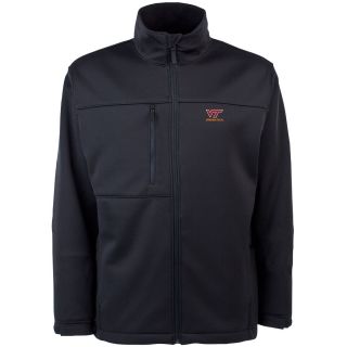 Antigua Mens Virginia Tech Hokies Traverse Fleece Back Full Zip Jacket   Size