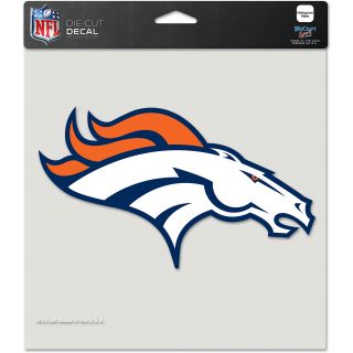 WINCRAFT Denver Broncos 8x8 Inch Logo Decal
