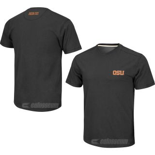 COLOSSEUM Mens Oregon State Beavers Mirage V Neck T Shirt   Size 2xl, Black