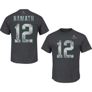 MAJESTIC ATHLETIC Mens New York Jets Joe Namath Hall Of Fame Name And Number T 