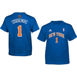 adidas Youth New York Knicks Amare Stoudemire Name And Number Short Sleeve T 