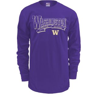 MJ Soffe Mens Washington Huskies Long Sleeve T Shirt   Size Medium, Wash