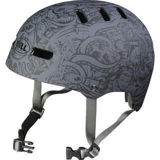 BELL Faction Open Face Helmet   Size Medium, Matte Black/grey