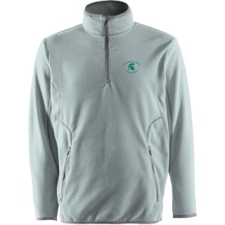 Antigua Mens Michigan State Spartans Ice Pullover   Size Large, Michigan St