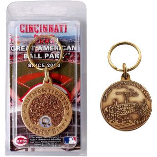 The Highland Mint Great American Ball Park Bronze Infield Dirt Keychain