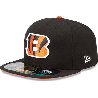 NEW ERA Youth Cincinnati Bengals Official On Field 59FIFTY Fitted Hat   Size 6.
