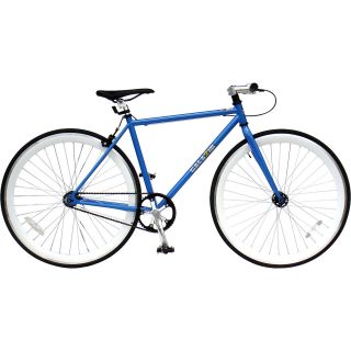 Galaxie 700C 48 Bicycle   Size 48, Blue/white (FIXIE BLWT)