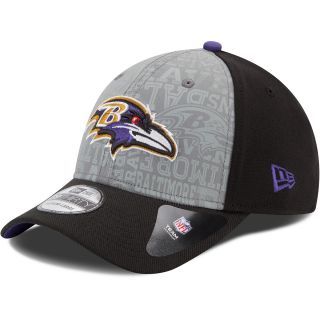 NEW ERA Mens Baltimore Ravens 2014 Draft Reflective 39THIRTY Stretch Fit Cap  