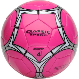 CLASSIC SPORT Soccer Ball   Size 3, Pink