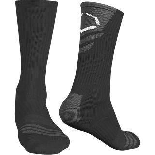 EVOSHIELD Performance Crew Socks   Size Medium, Black/grey