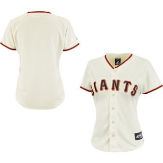 Majestic Athletic San Francisco Giants Blank Womens Replica Home Jersey   Size