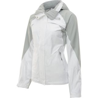 THE NORTH FACE Womens Varius Guide Jacket   Size Medium, White/grey