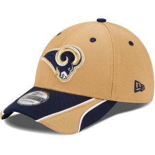 NEW ERA Mens St. Louis Rams 39THIRTY Vizaslide Cap   Size S/m, Gold