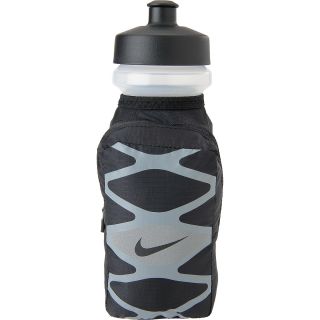 NIKE Storm Handheld Water Bottle   22 oz, Black/red