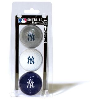 Team Golf MLB New York Yankees 3 Golf Ball Pack (637556968050)