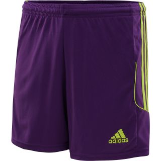 adidas Womens Squadra 13 Soccer Shorts   Size Xlreg, Tribe Green/solar Slime