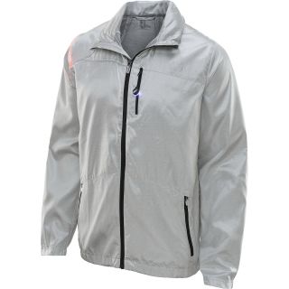 ASICS Mens Electro Jacket   Size Small, Frost Grey