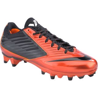 NIKE Mens Vapor Speed Low Football Cleats   Size 11, Orange/black