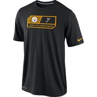 NIKE Mens Pittsburgh Steelers Ben Roethlisberger Legend Team Player Name And