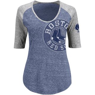 MAJESTIC ATHLETIC Womens Boston Red Sox League Excellence T Shirt   Size