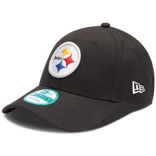 NEW ERA Mens Pittsburgh Steelers 9FORTY First Down Cap, Black