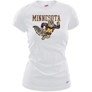 MJ Soffe Womens Minnesota Golden Gopher T Shirt   White   Size Medium,