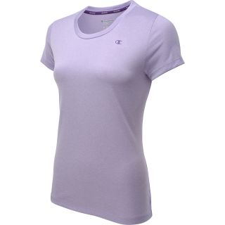 CHAMPION Womens Vapor PowerTrain Heather Short Sleeve T Shirt   Size Xl,
