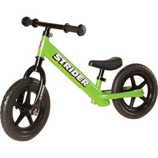 Strider 12 Classic No Pedal Balance Bike, Green (ST M4GN)