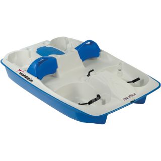 Sun Slider Adjustable Seat Lounger Pedal Boat   Choose Color, Blue (61141)