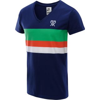 NIKE Mens CR Short Sleeve Soccer T Shirt   Size Large, Loyal Blue